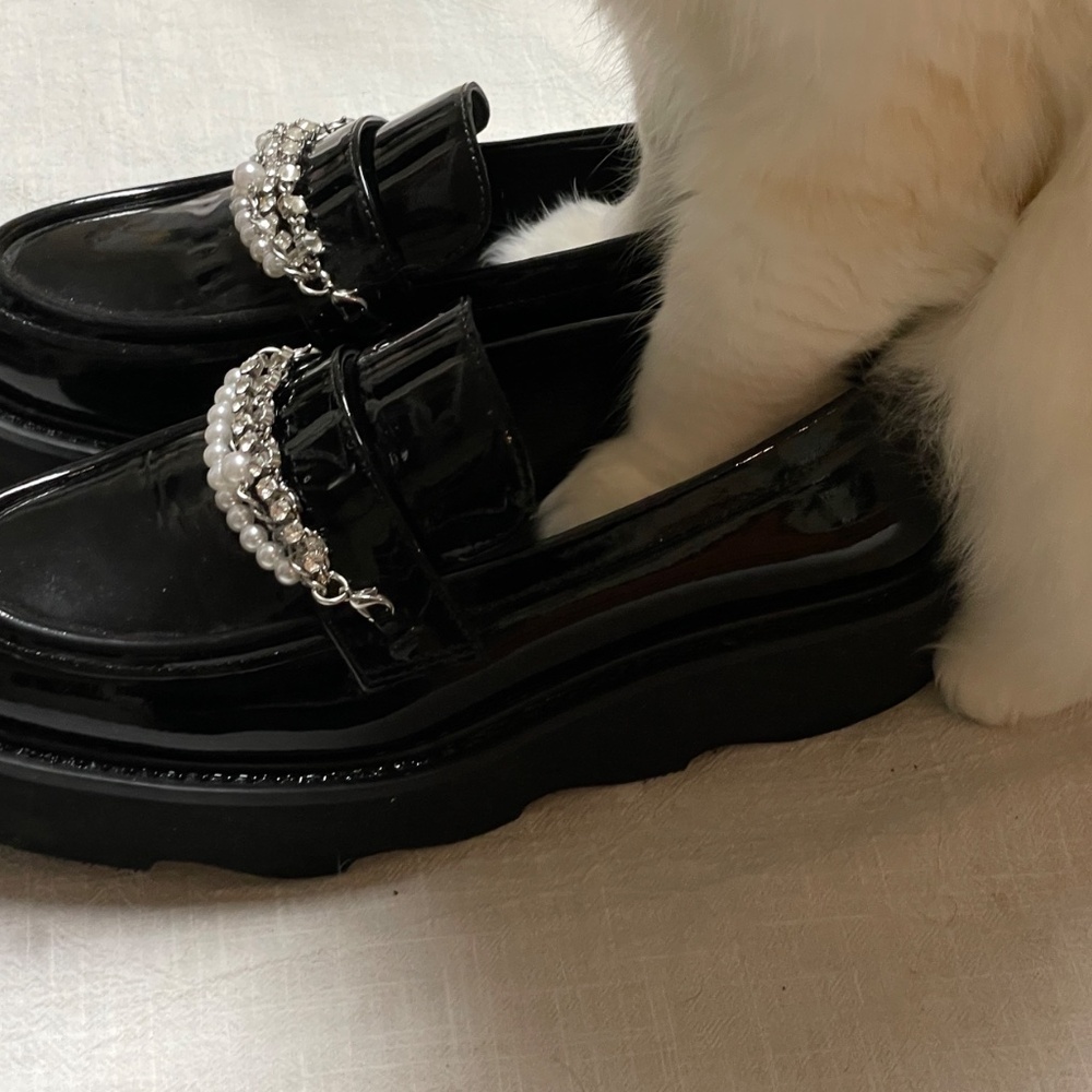 Stuart Weitzman Peardrop Loafers Us Size 5c / Eu … - image 6